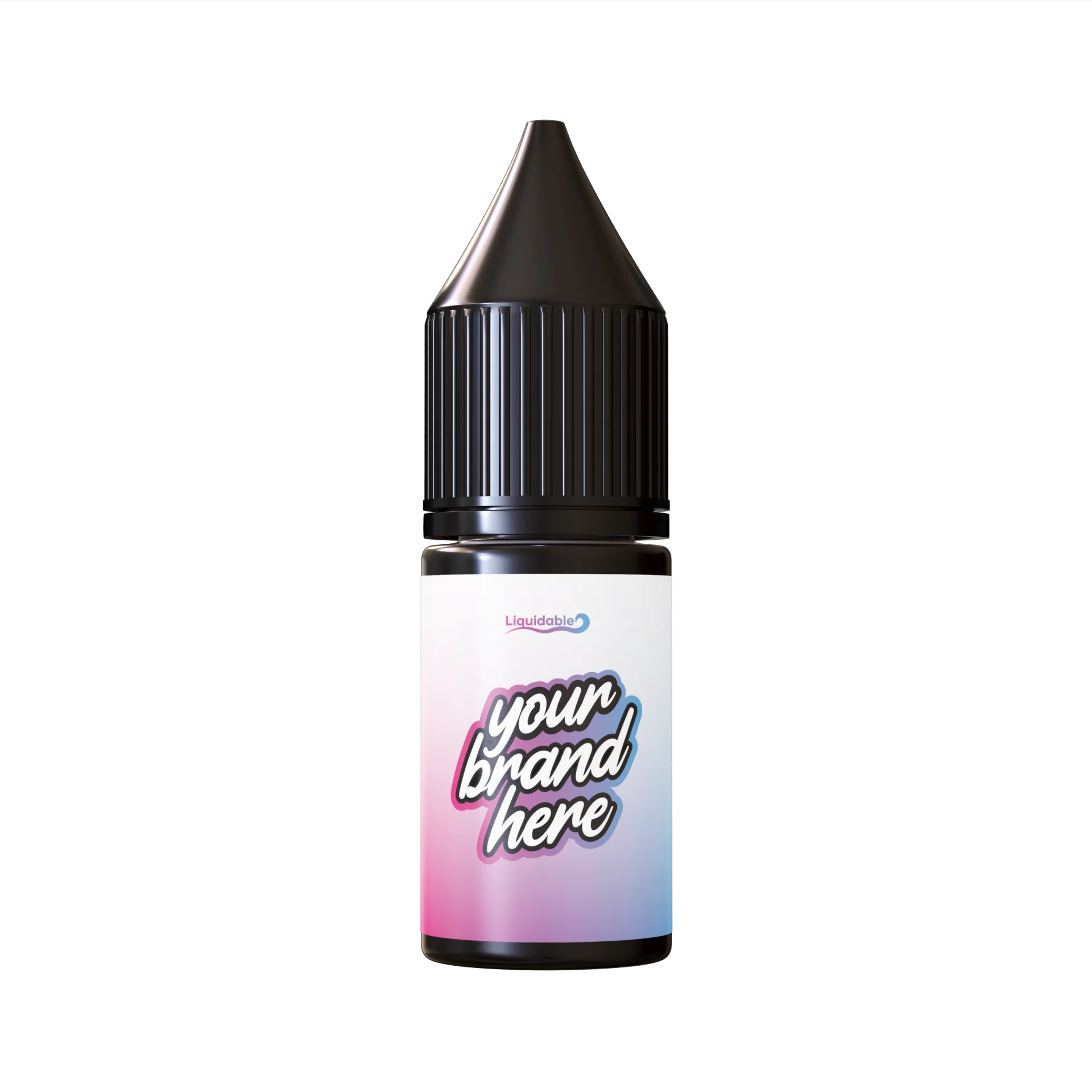 10ml White Label - Your Brand Here Bottle