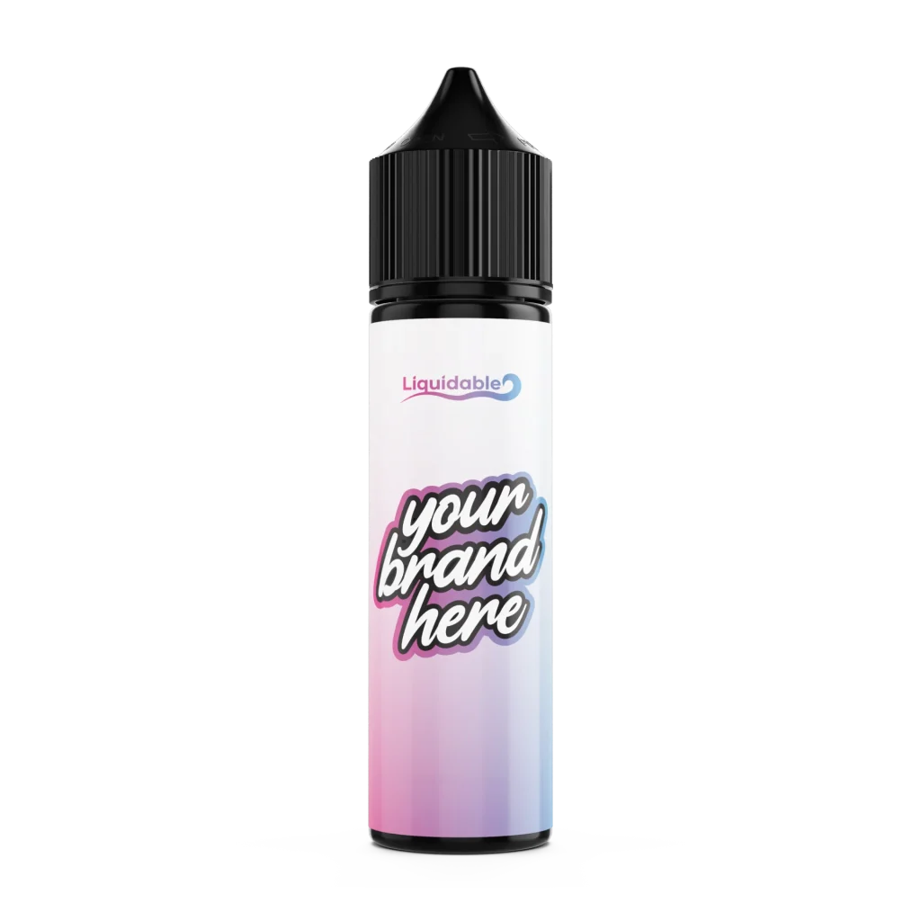 50ml Shortfill White Label - Your Brand Here Bottle